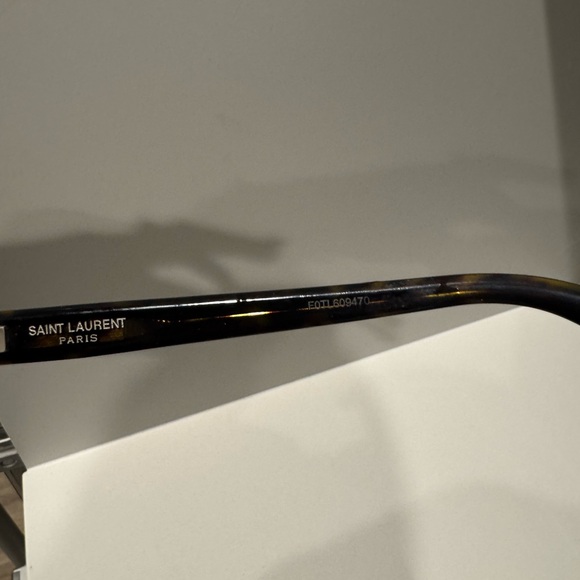 Saint Laurent Tortoise Shell Sunglasses